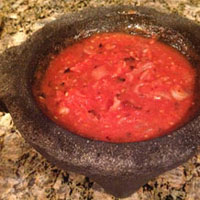 Molcajete-salsa