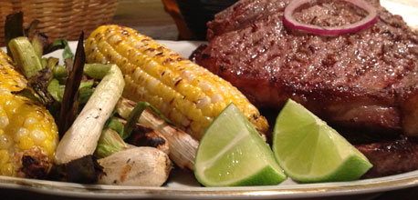 Carne Asada, grilled steak.